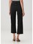 Ren Siyah Wide Leg Jean Pantolon 4