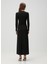 Siyah Maxi Elbise 4