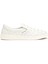Beyaz Örgü Dokulu Kadın Deri Sneaker 1