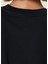 Siyah Logo Detaylı T-Shirt 6