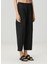 Siyah Crop Pantolon 2