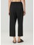 Siyah Crop Pantolon 4