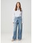 Vana Fold Mavi Jean Pantolon 1