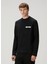 Gros Grain Siyah Logo Patchli Sweatshirt 3