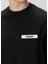 Gros Grain Siyah Logo Patchli Sweatshirt 5