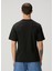 Siyah Logo Baskılı T-Shirt 4