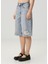 Louie Mavi Jean Şort 4