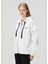Omnium Amphia Beyaz Kapüşonlu Sweatshirt 3