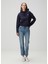 Lacivert Kapüşonlu Sweatshirt 2