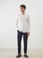 Yeni Sezon Slim Fit Uzun Kollu Çizgili Erkek Gömlek 2