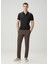 Slim Fit Kahverengi Pantolon 1