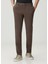 Slim Fit Kahverengi Pantolon 2