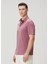 Pembe Polo Yaka Ipek T-Shirt 3