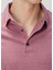 Pembe Polo Yaka Ipek T-Shirt 5