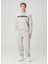 Gri Beli Kordonlu Jogger Eşofman Altı 1