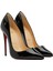 So Kate Siyah Deri 12CM Stiletto 2