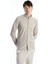Yeni Sezon Slim Fit Uzun Kollu Çizgili Erkek Gömlek 1