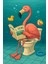 |banyo ve Tuvalet Paspası Gazete Okuyan Flamingoı Motifi Modern Tasarım|paspas 2