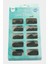 Ds-Derin Misyul Oval Mat Takma Tırnak 100 Adet-Siyah 3