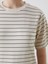 Yeni Sezon Bisiklet Yaka Çizgili Oversize Kadın Tişört 3