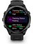 Forerunner 970 Karbon Gri Dlc Titanyum Siyah Gri Silikon Kayışlı Akıllı Saat 6