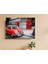 Kırmızı Mini Cooper - Ahşap Mdf Tablo 3