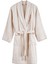 Lindy Ekru Bambu Kadın Bornoz 1