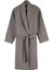 Aura Waffle Gri Kadın Bornoz 1