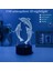 1pc Dolphin Deseni 3D Gece Işığı, USB Arayüzü, Atmosfer Dekoratif Işık, Arkadaşlar Için Tatil Hediyesi Gecesi Işığı. (Yurt Dışından) 1