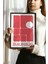 Bauhaus Serisi Siyah Çerçeveli Poster, Tablo No:84 3