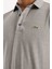 Polo Uzun Kol Gri Regular Fit 2
