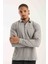 Polo Uzun Kol Gri Regular Fit 5