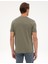 Erkek Haki Slim Fit Basic Tişört 50320102-VR027 5