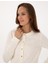 Kadın Ekru Slim Fit Triko Hırka 50316337-VR019 2