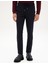 Erkek Lacivert Slim Fit Beli Lastikli Kordonlu Jogger Kanvas Pantolon 50317281-VR033 2