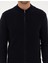 Erkek Lacivert Slim Fit Fermuarlı Triko Hırka 50317341-VR033 6