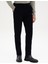 Erkek Lacivert Carrot Fit Beli Lastikli Kordonlu Kanvas Pantolon 50315294-VR033 2