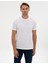Erkek Beyaz Slim Fit Basic Tişört 50320102-VR013 1