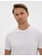 Erkek Beyaz Slim Fit Basic Tişört 50320102-VR013 2