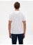 Erkek Beyaz Slim Fit Basic Tişört 50320102-VR013 5