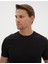 Erkek Siyah Slim Fit Basic Tişört 50320102-VR046 2
