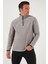 Slim Fit Yarım Fermuarlı Dik Yaka 2'li Paket Polar Erkek Polar 5906003S2 2