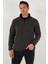 Slim Fit Yarım Fermuarlı Dik Yaka 2'li Paket Polar Erkek Polar 5906003S2 3