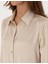 Kadın Kum Regular Fit Uzun Kollu Gömlek 50319346-VR085 7