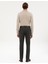 Erkek Haki Slim Fit Kumaş Pantolon 50313641-VR027 4