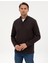 Erkek Koyu Kahverengi Regular Fit Sweatshirt 50309343-VR084 1