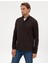 Erkek Koyu Kahverengi Regular Fit Sweatshirt 50309343-VR084 3