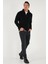 Slim Fit Yarım Fermuarlı Dik Yaka 2'li Paket Polar Erkek Polar 5906003S2 4