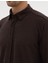 Erkek Koyu Kahverengi Regular Fit Örme Gömlek 50311692-VR084 7