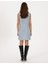 Kadın Mavi Slim Fit Dokuma Elbise 50313249-VR036 4